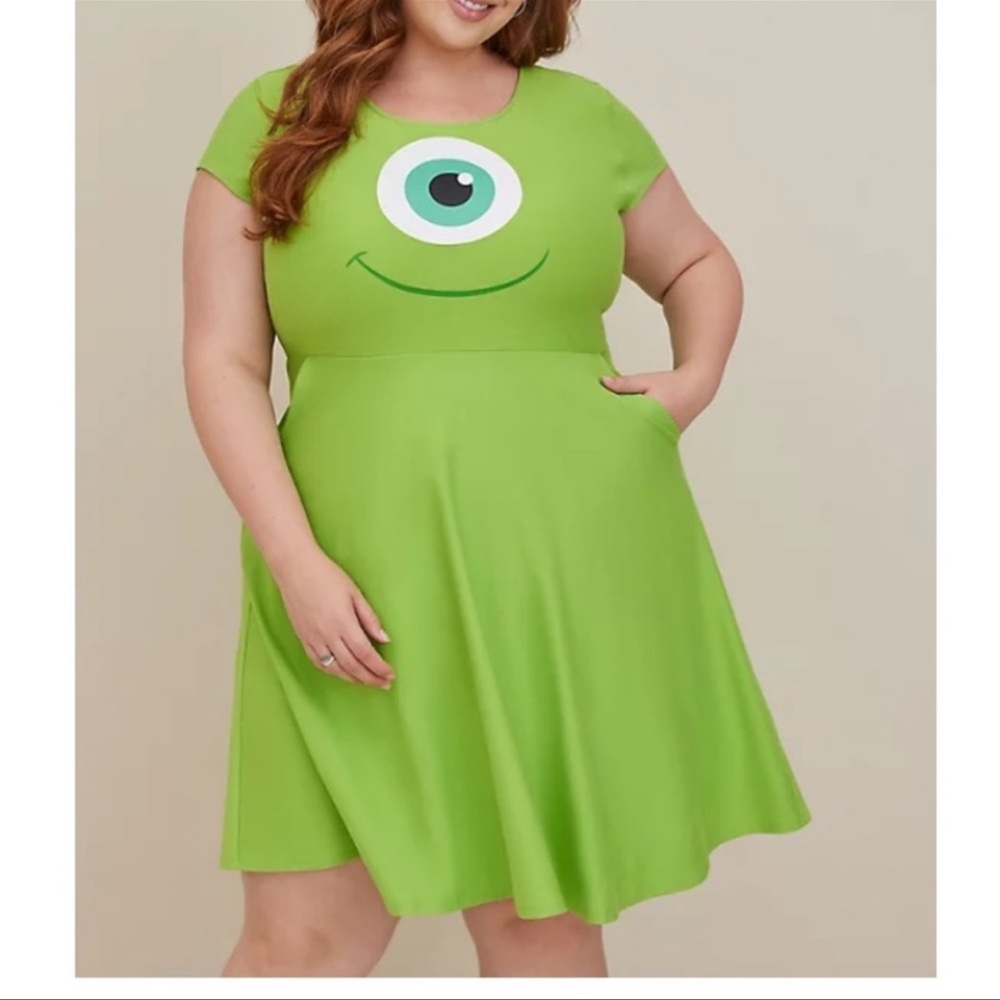 Torrid Green Character Dress